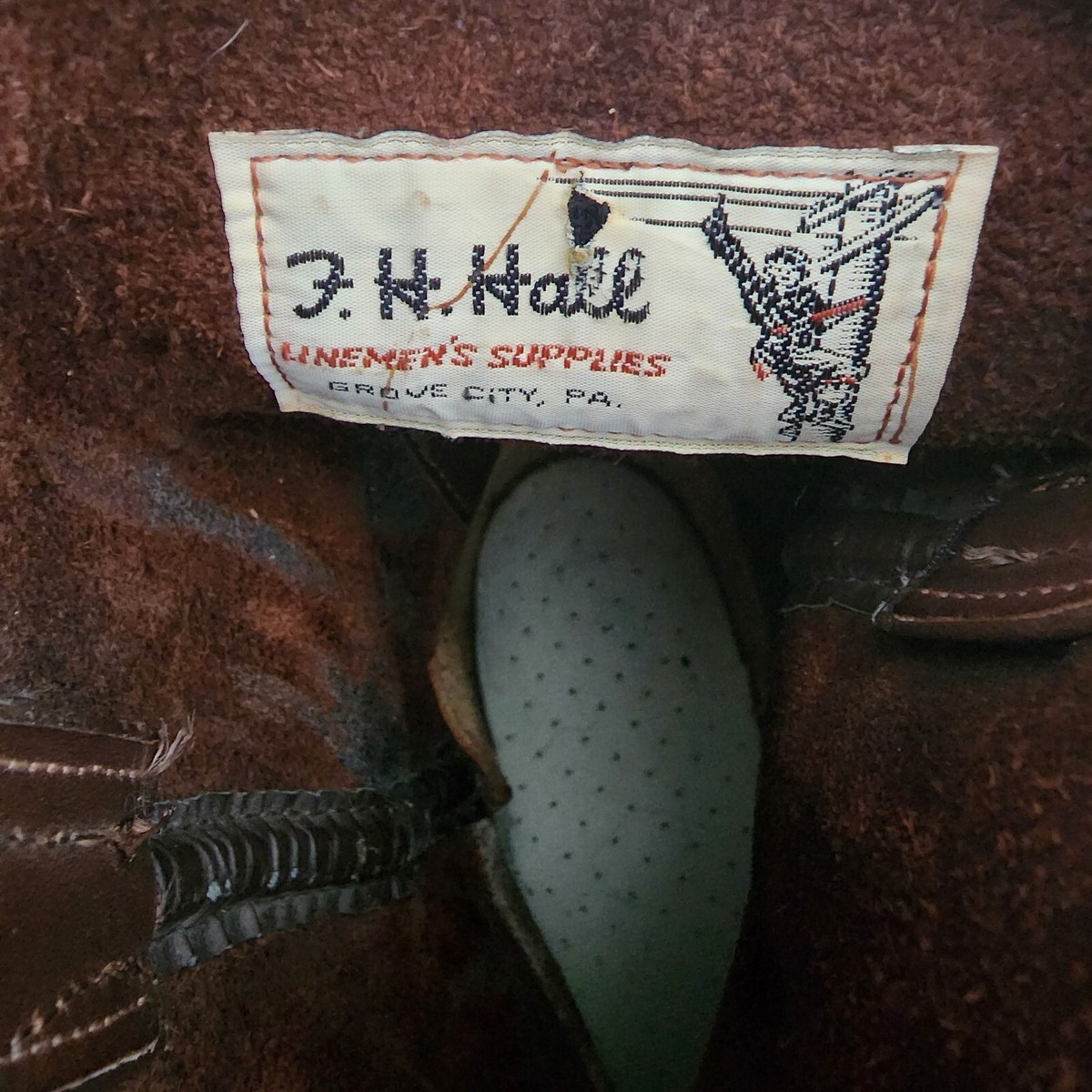 JH Hall Steel Toe Mens Boots 11.5 D Brown Pull On | eBay