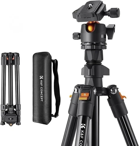 K&F Concept Carbon Fiber Lightweight Travel Camera Tripod - Picture 7 of 7