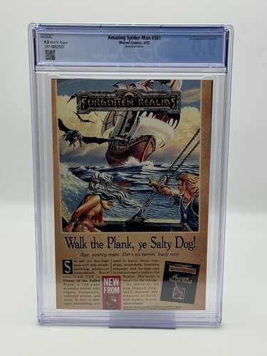Amazing Spider-Man #361 (Marvel 1992) FIRST FULL CARNAGE! 1st Printing | CGC 9.0 - Picture 2 of 2