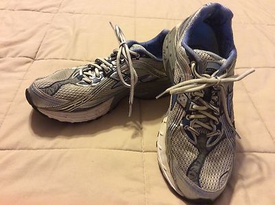 Womens Brooks Trance 10 Cross Trainer Shoes Size Metallic Blue