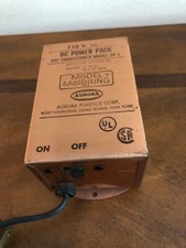 AURORA MODEL MOTORING DC POWER PACK TRANSFORMER MODEL DC-1