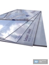 Polycarbonate (PC) Plaque Incolore Transparent 1000 x 600 X 10 MM Incassable