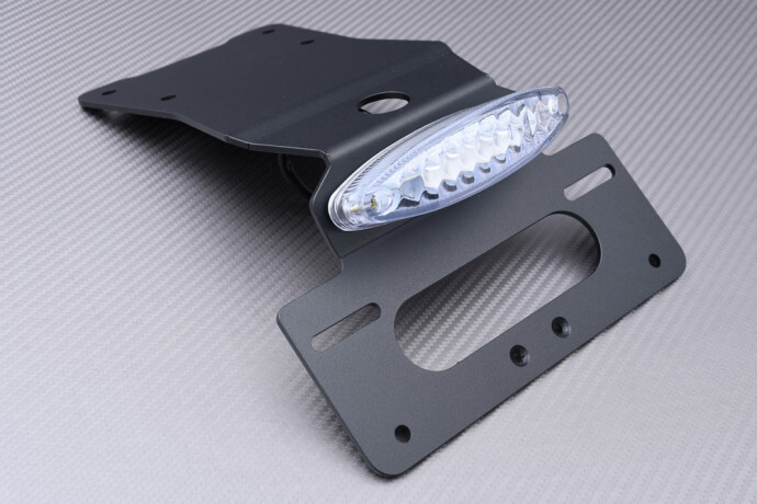 Support Plaque KLR 650 Anti Vibrations Évite la Perte du Feu Stop