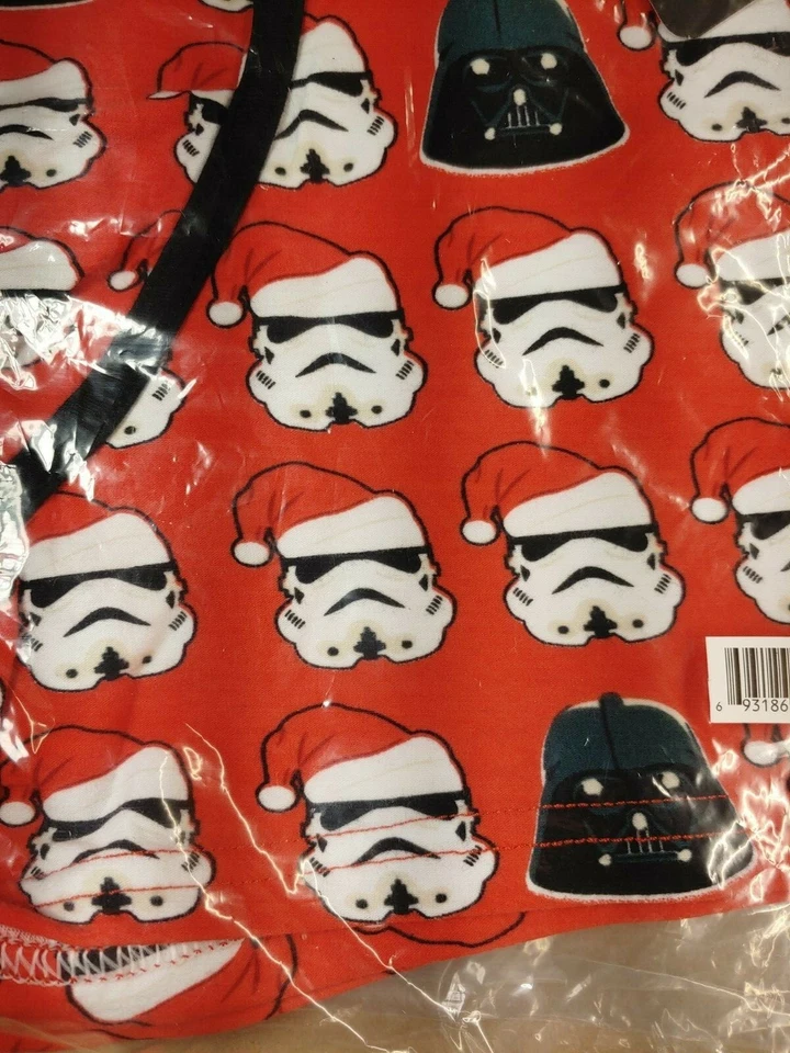 Star Wars Christmas Holiday Boxer Briefs Stormtrooper Darth Vader Men's M-XL - Image 3 of 3