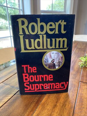The Bourne Supremacy by Robert Ludlum Random House HC/DC First Edition 1986