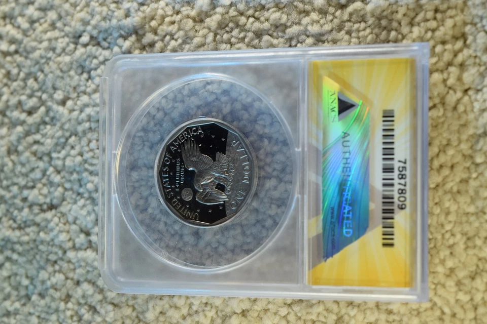 1981-S PROOF SET TYPE  2 ANACS/PCGS CERT'D PROOF SET PROOF ULTRA CAMEO #6 - Image 4 of 4