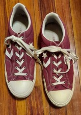 Converse Star Player OX Dark Burgundy/White [161570C]-Size 12