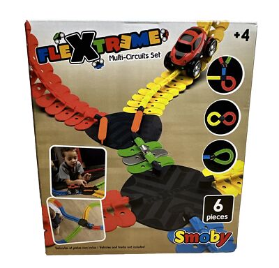 Flextreme Multi-Rennstrecken Set Crossing And Points New Boxed