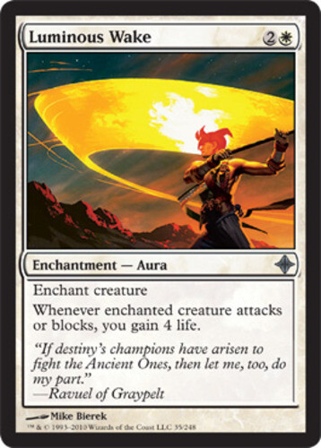 Luminous Wake X4 (Rise of the Eldrazi (2010)) MTG (NM) *CCGHouse* Magic - Picture 1 of 1