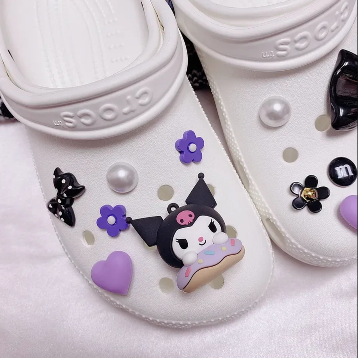 Sanrio Kuromi Croc/shoe Charm Choose 1-20. 