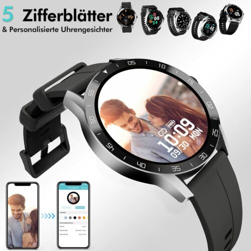 Smartwatch Armbanduhr Fitness Tracker Wasserdicht Pulsuhr Schrittzähler Sportuhr