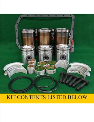RP174 for JOHN DEERE 164 ENGINE LATE INFRAME OVERHAUL KIT 1020 1030 1530 2040