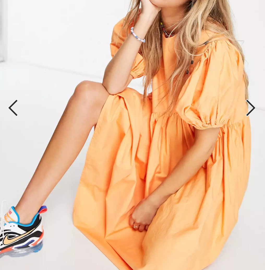Robe LRC La Redoute Collections - 100% Coton Brodé - Orange - Taille 38 - Neuve Avec étiquette