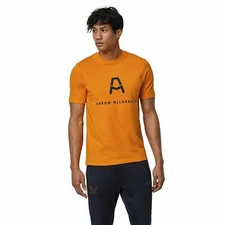 McLaren Indy Car Men's Core Logo Drivers T-Shirt -Papaya