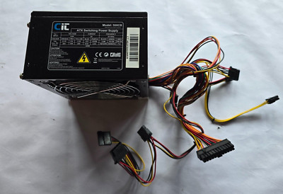 CIT 500CB ATX Schaltnetzteil PSU - 24-poliger Anschluss