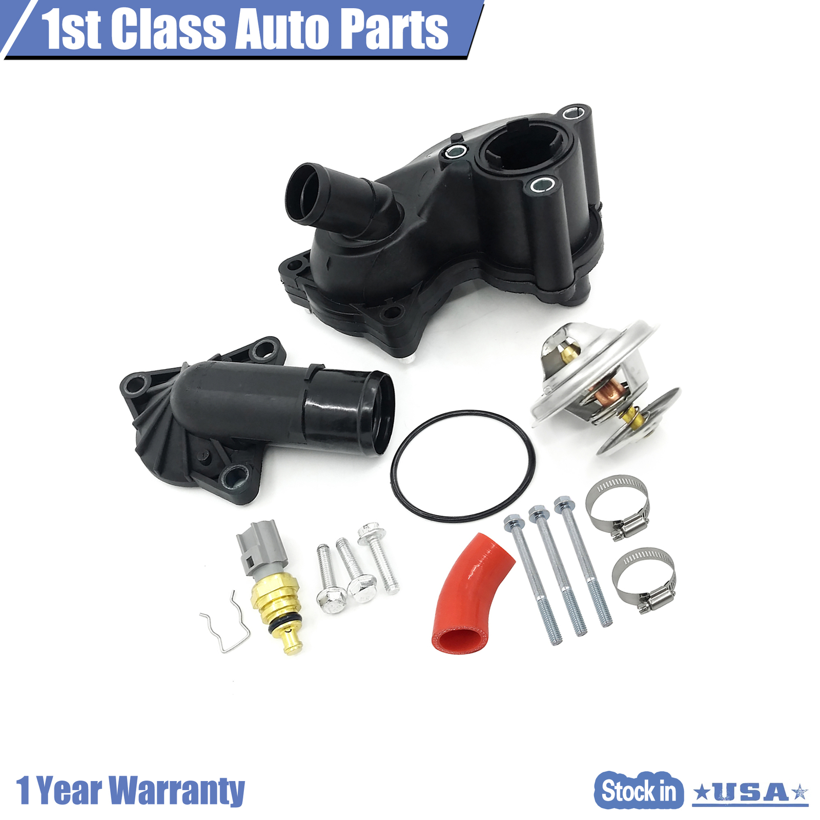Thermostat & Housing Kit W/ Installation Kit 902210 For 0510 Ford
