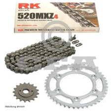 Kettensatz Yamaha TT 600 E 94-98 Kette RK 520 MXZ4  110 offen 15/47