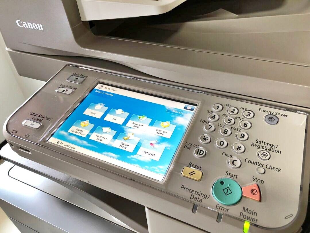 Canon ImageRunner Advance C5255 Color Printer Scan Copier Canon ImageRunner Advance C5255 Color Printer Scan Copier