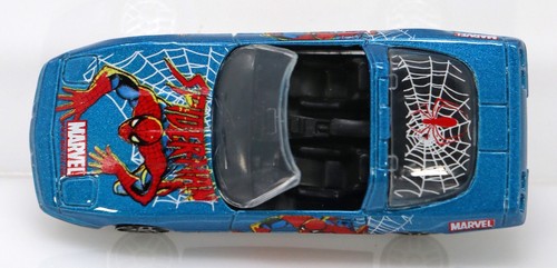 Maisto Ultimate Marvel Spider Man Chevrolet Corvette ZR-1 Loose New Blue 1:64 - Picture 3 of 4