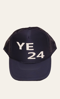 Kanye West YE24 2024 MeshBack Snapback Navy hat | eBay