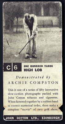 COTTON - GOLF STROKES C/D - #C6/D45