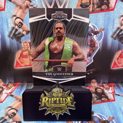The Godfather WWE Panini Chronicles 2023 Panini Honors Silver Prizm #327
