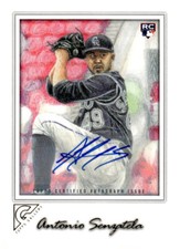 2017 Topps Gallery Autographs #35 Antonio Senzatela RC LOGO