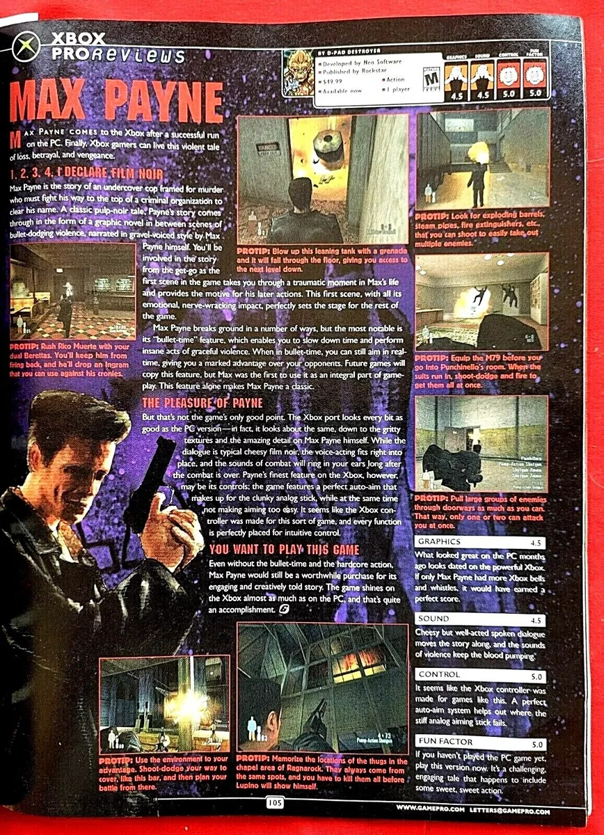 Max payne clearance xbox