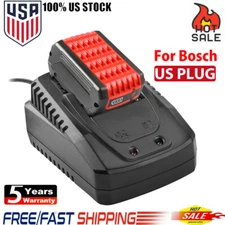For BOSCH 18 Volt 18V Li-Ion Battery Charger BAT609 BAT618 BAT611 BAT620 BAT610G