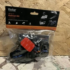 NOS Vivitar Pro/Action  All-in-1 Helmet Kit compatible with GoPro & more