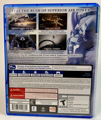 Ace Combat 7: Skies Unknown PlayStation VR PS4 - CIB PSVR