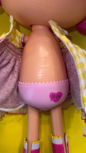 LALALOOPSY Crumbs Sugar Cookie 12" Doll MGA 2009 Baker Apron Toy - Picture 11 of 14