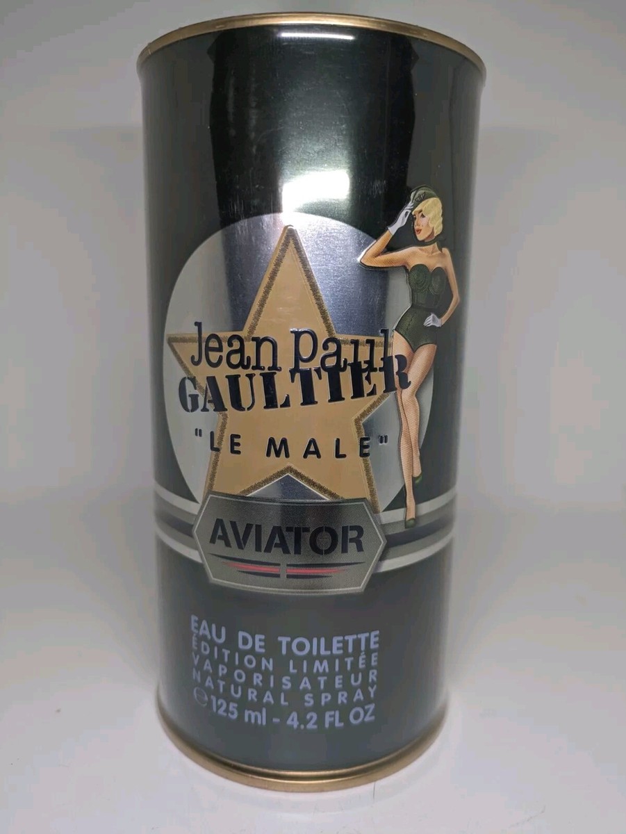 JEAN PAUL GAULTIER LE MALE AVIATOR EDT 4.2oz-125mL Discontinued