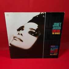 JANET JACKSON Control The Remixes 1987 UK vinyl LP  INNER A&M Nasty record