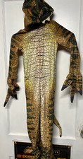 HAlloween or Dress Up Dinosaur Costume with hand and show cover- Size XS