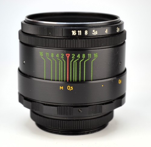 SERVICED! NEAR EXC! 1983 BELOMO USSR HELIOS-44-2 lens, f2/58, M42 mount (6) - Picture 4 of 12