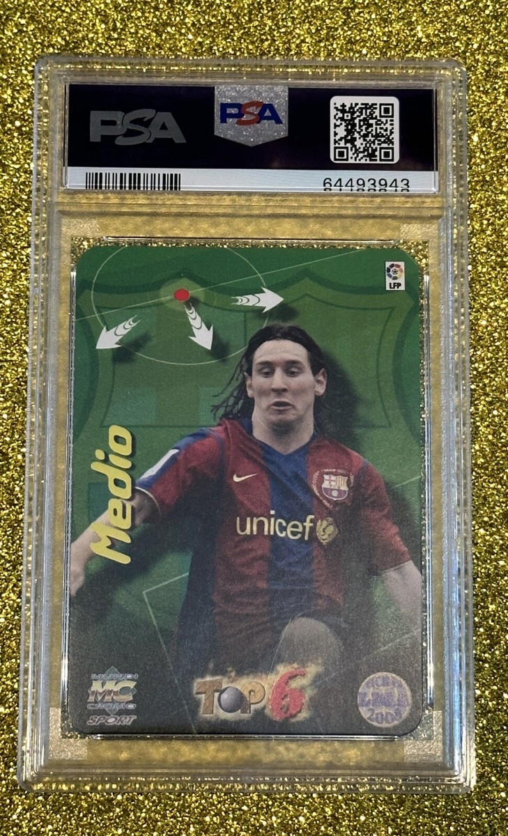 2007 Mundi Cromo Lionel Messi PSA8(メッシ) PSA 8 2007 MUNDI CROMO LIONEL MESSI REFRACTOR 🔥 | eBay