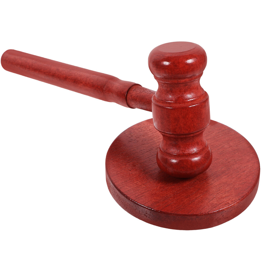 1 Set of Judge Gavel Costume Hammer Mini Wooden Gavel Toy Lawyer Judge