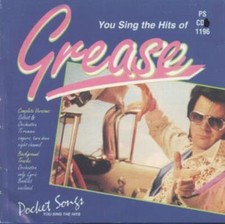 Pocket Songs You Sing The Hits Of Grease MUSIC AUDIO CD film Karaoke oldies 1995