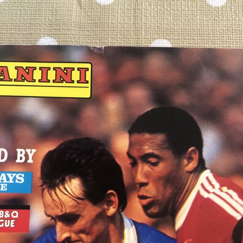 RARE VINTAGE 100 x SEALED PANINI STICKER PLUS EMPTY ALBUM FOOTY 1990 - Picture 10 of 18