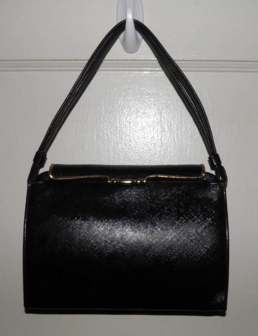 Triangle Brand New York Vintage 50-60's Handbag Arm Bag Black