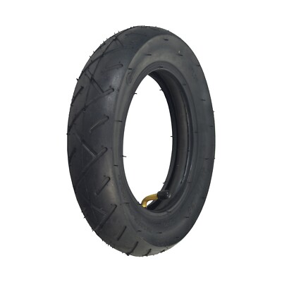 Rear Wheel 10x2.125 Tire and Tube Set for the Swagtron SwagCycle 2-Wheeler Bikes