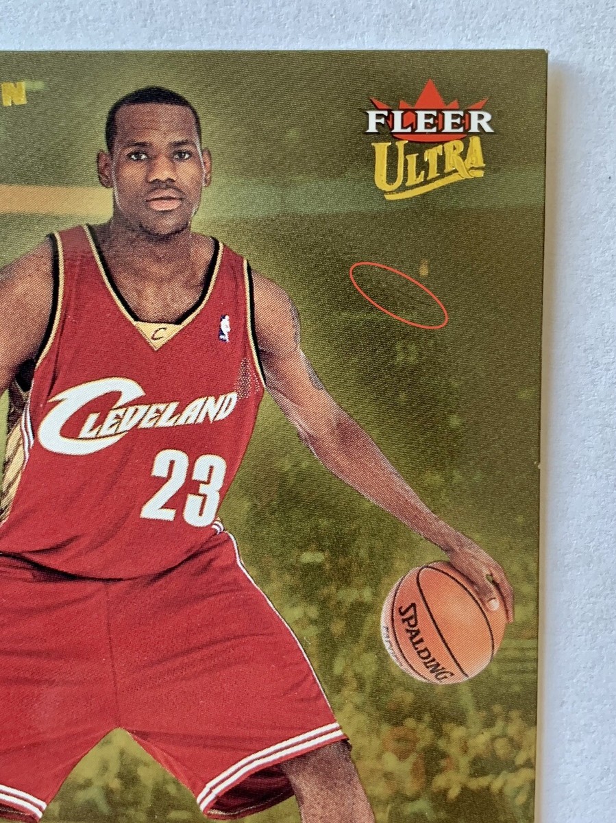 LeBron James Rookie RC 2003-04 Ultra GOLD Medallion Lucky 13