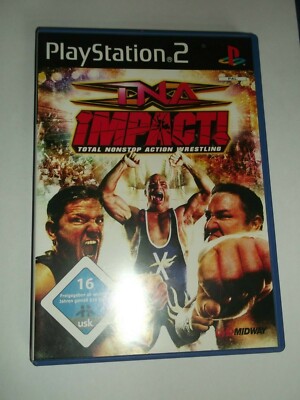 TNA iMPACT! (Sony PlayStation 2, 2008) PS2                                  Sp12