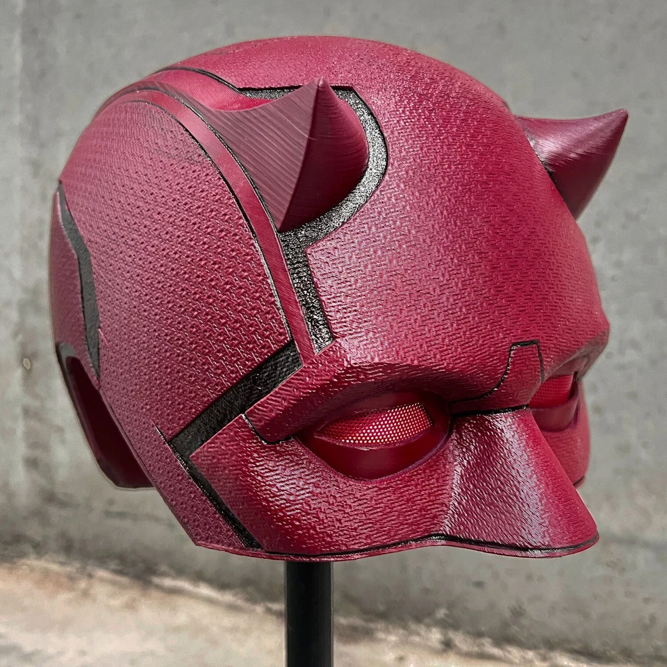 Daredevil Lebensgroß Tragbar Cosplay Maske Helm Kostüm Comicbuch Hero - Bild 2 von 4