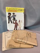 McCalls Costumes Pattern 3851 Cowboys And Indians 3-4 CUT