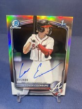 2025 Bowman Draft - Conor Essenburg - 1st Chrome Refractor Auto 🔥- #CPA-CE