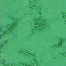 Tonal Vines on Green B/G-#0123-Batik Textiles-BTY