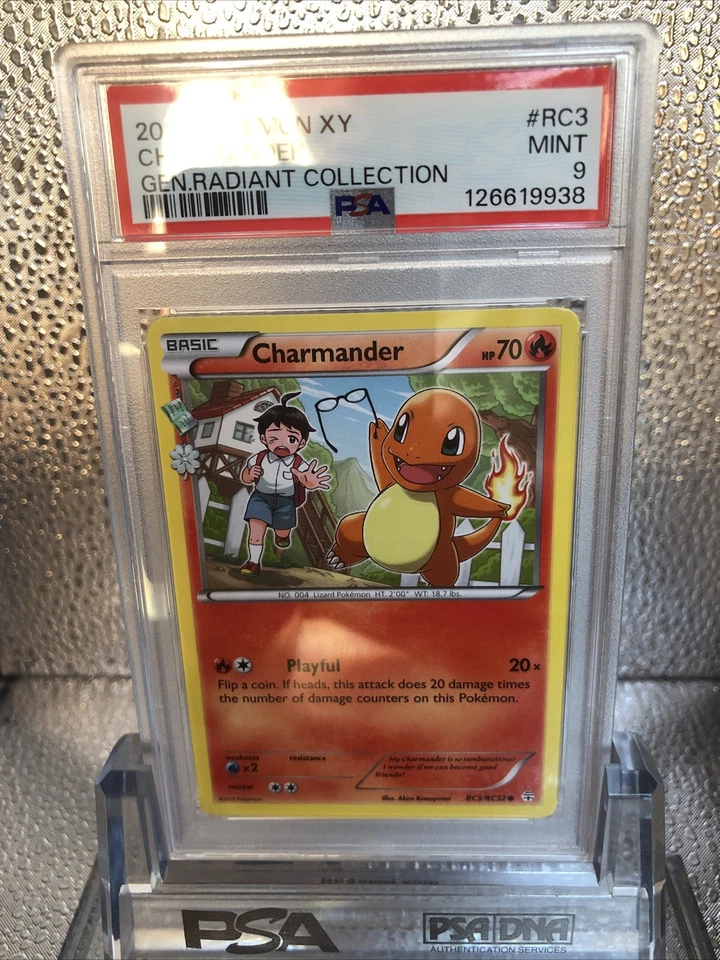Charmander Radiant Collection #RC3 - PSA MINT 9 Generations English Pokemon - Image 2 of 4