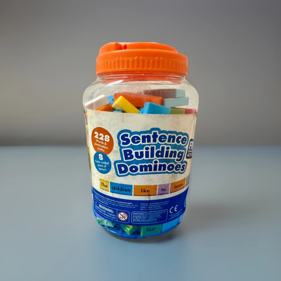 Sentence Building Dominoes -Educational Insights - Image 3 of 3